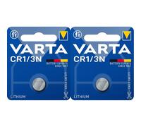 VARTA Batteries Electronics CR1/3N Lithium button cell 3V battery 2-pack, Button cells in original blister pack of 1
