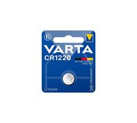 VARTA Batteries Electronics CR1220 Lithium button cell battery 1-pack, Button cells in original blister pack of 1