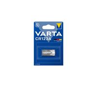 VARTA Batteries Electronics CR123A Lithium button cell 3V battery 1-pack, Button cells in original blister pack of 1