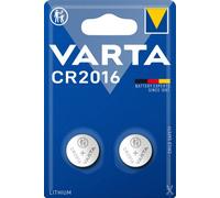 Varta Batteries Electronics Cr2016 Lithium Button Cell 3V Battery 2-Pack, Button Cells In Original Blister Pack Of 2