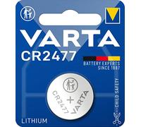 VARTA Batteries Electronics CR2477 Professional Lithium coin battery 1-pack, Battery in original blister pack of 1
