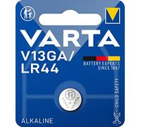 VARTA Batteries Electronics V13GA Alkaline button cell battery 1-pack, Button cells in original blister pack of 1