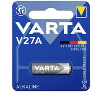 VARTA Batteries Electronics V27A Alkaline battery 1-pack, Battery in original blister pack of 1