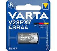 VARTA Batteries V28PX/4SR44, Pack of 1, Round Cell, 6 V Made in Germany