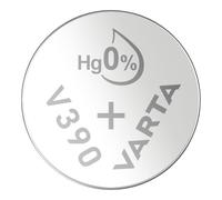 VARTA Batteries V390/SR54 Coin Cell, Pack of 1, Silver Coin, 1.55 V | child-safe packaging, silver oxide technology, mercury-free, for clinical thermometer, heart-rate monitor or car key