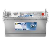 VARTA ProMotive SLI (J10) 12 V 130 Ah 1000 A Robust Wet Battery for Commercial Vehicles Vibration-Resistant Starter Battery Car with High Energy Demand Lead Acid Battery with Reliable Starting Power