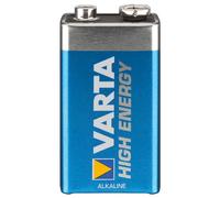 Varta Battery Alkali 6 LR 61 (9V) Blister, Varta - High Energy 6 LR 61 VHE 1-BL (4922) Varta HighEnergy