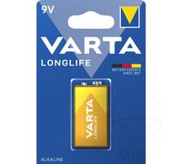 Varta Battery Alkaline 9V Longl Ex Single 1 Blister Pack 04122 101 411