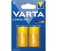 Varta Longlife C Batteries - 2-Pak