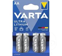 Varta Battery Mignon Aa Va 4Er Blister Ultra Lithium-Ion 06106 301 404