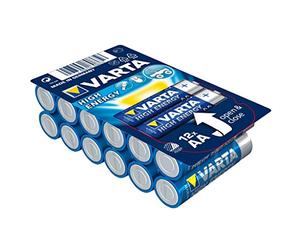 Varta BigBox Longlife Power AA Batteries Pack of 12 Blue Pack of 12