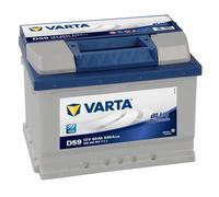 Car Battery D59 Varta 075 540A 60Ah 4Yr Warranty 242x175x175 Blue Dynamic