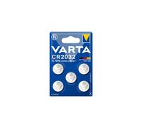 VARTA Button Cell Batteries CR2032, Pack of 5, Power on Demand, Lithium, 3V
