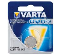 VARTA Button Cell Battery CR1632 for Car Keys, Calculator, Cameras, Watches etc.
