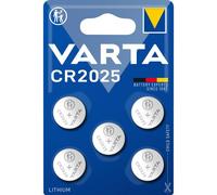 Varta Button Cells CR2025 5 Batteries Lithium 3V Watches Industrial Universal
