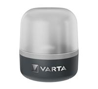 VARTA Camping Lantern, Dynamo Lantern L10RH, Compact LED Lantern, IP54 | 2 charging options via crank and USB C, hand-crank lamp 3 light modes, hook, robust, long-lasting housing