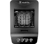 VARTA Charger for 4 AA/AAA, LCD Smart Charger+, USB-C | for rechargeable NiMH batteries, charging and refresh, Incl. 4x AAA 2100 mAh, overcharge and reverse-polarity protection