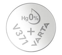 VARTA Coin Cell Batteries V371/SR69, Pack of 2, Silver Coin, 1.55 V | child-safe packaging, silver oxide technology, mercury-free, for clinical thermometer, heart-rate monitor or car key