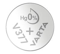 VARTA Coin Cell Batteries V377/SR66, Pack of 2, Silver Coin, 1.55 V | child-safe packaging, silver oxide technology, mercury-free, for clinical thermometer, heart-rate monitor or car key