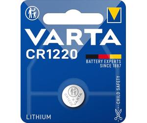 Varta CR 1220 (1-BL 6220 Lithium Button Cell Battery-Front Axle