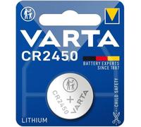 Varta 6450101401 Lithium CR2450 3V 560mAh Button Cell Battery