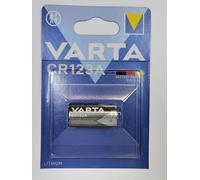 Varta CR123A 1-BL Single-use Battery Lithium 3 V - Batteries (Single-use Battery, Lithium, Cylindrical, 3 V, 1 pc(s), 1600 mAh)