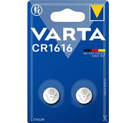 Varta Battery CR1616 Lithium - Pack of 2, Silver