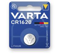 Varta CR 1620 Primary Lithium Button 3 V Batteries (Lithium 3 V, Pack of 1) 60 mAh 16 mm 16 mm 16 mm
