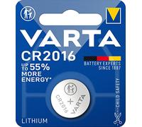 Varta 06016101401 Lithium CR2016 3V 90mAh Button Cell Battery