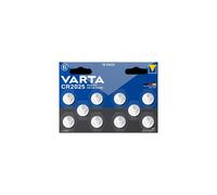 Varta CR2025 battery 10 pack - lithium 3V coin cell