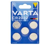 Varta CR2032 3V Lithium Coin Cell Battery 5-Pack
