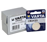 VARTA CR2430 Lithium Battery 3V 6430 x 1 BOX of 10 "NEW & SEALED" EXP 04-2035