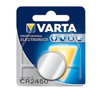 Varta 6450101401 Lithium CR2450 3V 560mAh Button Cell Battery