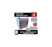 Varta D47 Eq. Car Battery 12V Dynamic Sealed Calcium 4 Yr Warranty Type 005L