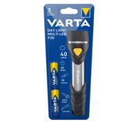 VARTA DAY LIGHT MULTI LED F20 FLASHLIGHT 16632 40 LM 2xAA BATTERIES INCLUDED NEW