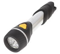 VARTA Day Light Multi LED F20 Torch with 9 LEDs (incl 2xAA Longlife Power Battery, Ideal for Domestic use, Camping, Fishing, in The Garage, Cases of Emergency, Power cuts, Outdoor)