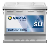 Varta DYNAMC22 Heavy Duty 012 Car Battery 12V 52AH 4 Year Warranty - 552 400 047