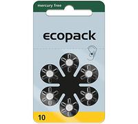 Varta Ecopack Type 10 Hearing Aid Batteries Zinc Air PR70 ZL4 Pack of 60