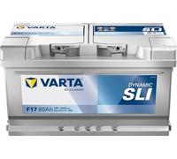 Varta F17 Blue Dynamic 58380 Car Battery, 12V, 80 Ah, 740 A