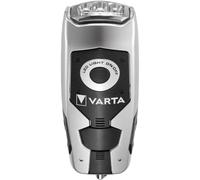 VARTA Hand Crank LED Torch Rechargeable, IPX4 Waterproof | Dynamo Light Torch battery-independent 120 mAh Li-Ion battery, shockproof, robust, long-lasting housing