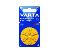 Varta Hearing Aid Batteries 10 (Pack of 6) 24610101416