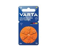 Varta Hearing Aid Batteries 13 (Pack of 6) 24606101416