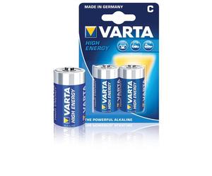 Varta High energy 2x C Cell Type LR14 alkaline battery 1.5V (VARTA-4914/2B)