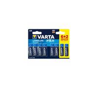 Varta - High Energy (LR6 Alkaline Battery - AA X 6 + 2 Free)