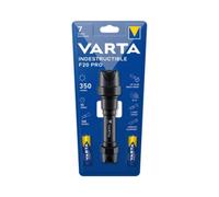 VARTA Indestructible F20 Pro Flashlight 350lm IP67 Torch 2x AA Included