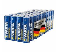 Varta Industrial Battery AA Mignon Alkaline Batteries LR6 - pack of 40, Made in Germany