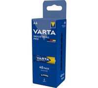 VARTA Industrial Pro AA Mignon Alkaline Batteries LR6 - 40-pack, Made in Germany, [Amazon Exclusive]
