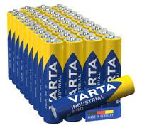 VARTA Industrial Pro AAA Micro Alkaline Batteries LR03 - 40-pack, Made in Germany, environmentally-friendly packaging