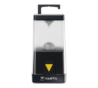 VARTA LED Camping Lantern, 3000 mAh Powerbank | Hybrid camping lantern rechargeable and battery-operated, dimming function, night light mode, USB C, IP54, up to 500 Lumen