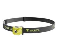 VARTA LED Head Torch, Rechargeable, Outdoor Sports Ultralight H30R | head torch 300 lm, 3 light modes, dimming function, swivel head, IPX4, Lime, robust, long-lasting housing